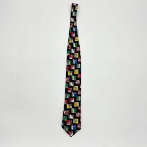 LOONEY TOONS Bugs Bunny Polyester Men's Neck Tie